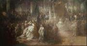 The coronation of Gustaf III, in the collection of the National Museum Carl Gustaf Pilo